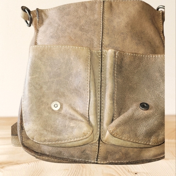 Patricia Nash Armeno Stylish Tan Leather Studded Rustic Travel  Backpack main image 3